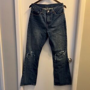 Women’s high rise flared Levi’s